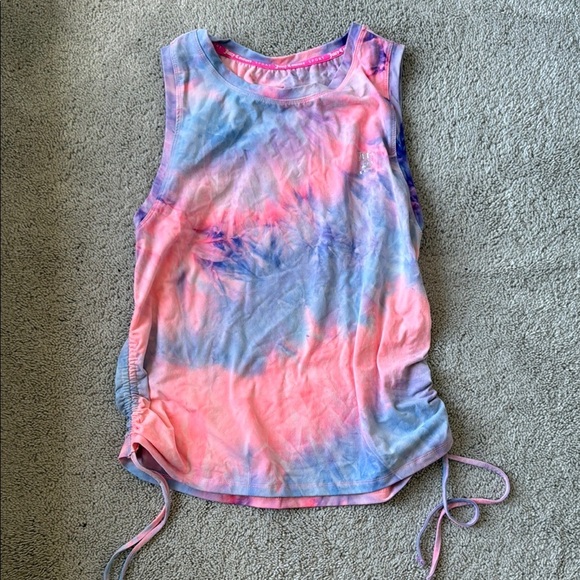 Juicy Couture Sport | Muscle Tee | Size Medium | Pink & Purple Tie-Dye - Picture 1 of 4